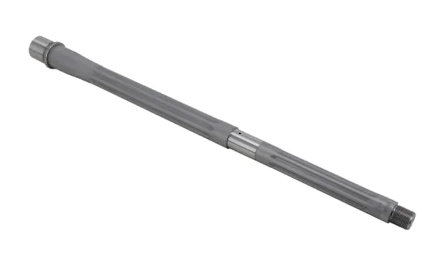 Shaw AR-15 300 HAM'R Threaded Barrel Straight Flute 16in HBAR Profile 1-12 Twist 5/8-24 Thread Matte Stainless