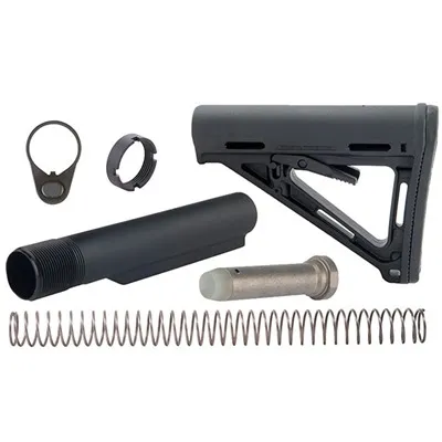 AR-15 MOE Mil-Spec Collapsible Stock Assembly Black