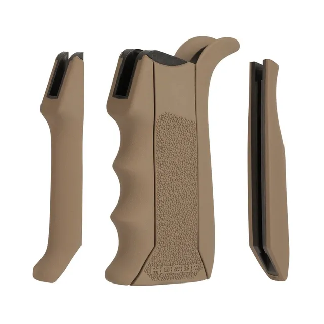 Hogue Modular Overmolded Grip for AR-15/M16 - Grip Excellence in Flat Dark Earth