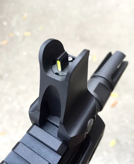 Blitzkrieg Components AR-15 Spike Front Sight Post (Luminescent Green Stripe)