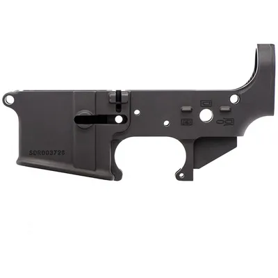 Stripped Lower Receiver II No Logo For AR-15 Black