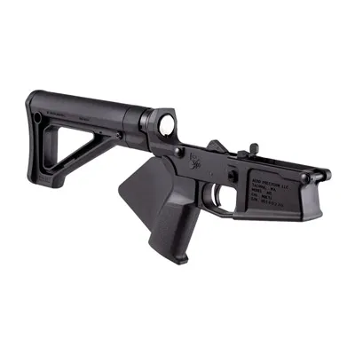 Magpul M5 Featureless Comp Lower W/Fixed Carb Stock For AR .308 BLK