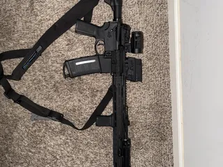 DDM4V7 LW 16-inch on a PSA Lower with SilencerCo Omega
