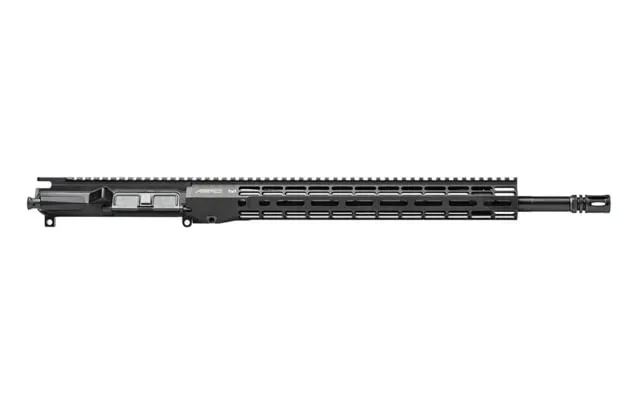 Aero Precision M4E1 AR15 .223 Wylde 18 inch SS QPQ ATLAS R-ONE M-LOK Upper Receiver Rifle Length 1-8 Twist 1/2x28 A2 Flash Hider Anodized Black