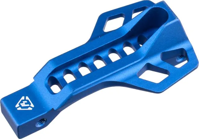 Strike Industries Billet Trigger Guard w/ Finger Rest Blue
