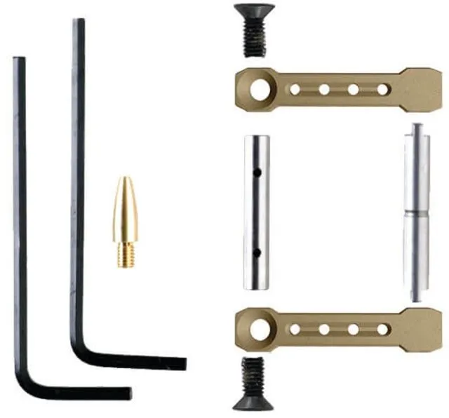 KNS Precision AR15/M16/AR10 Gen ST Non-Rotate Trigger/Hammer Pin .154 Dark Earth NRTHP GEN ST-DE