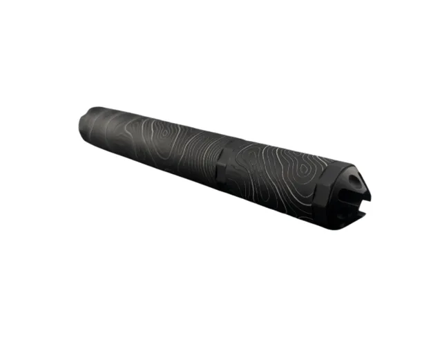 Whisperstrike Slim 9mm Modular Suppressor, Black TOPO
