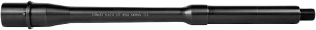Lead & Steel AR-15 5.56mm Threaded AR Barrel 11.5in Government Carbine Length 1-7 Twist 1/2x28 Nitride Black