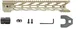 STNGR M-LOK Free Float Handguard for AR15/M4 Cerakote FDE 13.5in