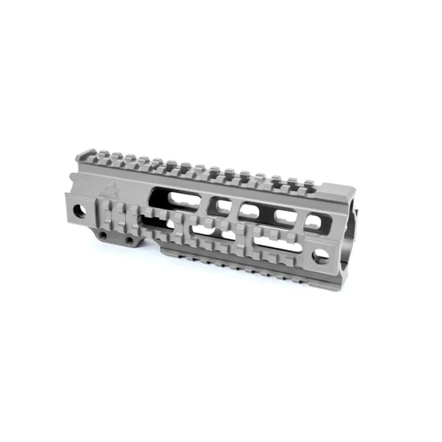 AT3 Tactical AR-15 Pro Quad Rail Free Float Handguard Titanium 7in