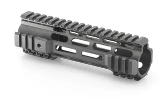 JE Machine Tech AR-15 M-LOK Versatile Free Float Quad Rail Handguard Black 7 In