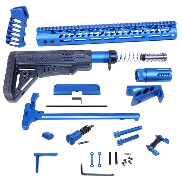Guntec USA AR .308 Ultimate Rifle Kit Anodized Blue