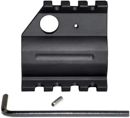 Kexuan High Profile AR-15 Railed Gas Block .750 in Black