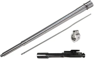ODIN Works AR-15 22 ARC 16.1in Threaded Barrel 1/2-28 TPI 1-7 Twist UltraLite Profile Intermediate Gas Placement with Tunable Gas Block and Gas Tube