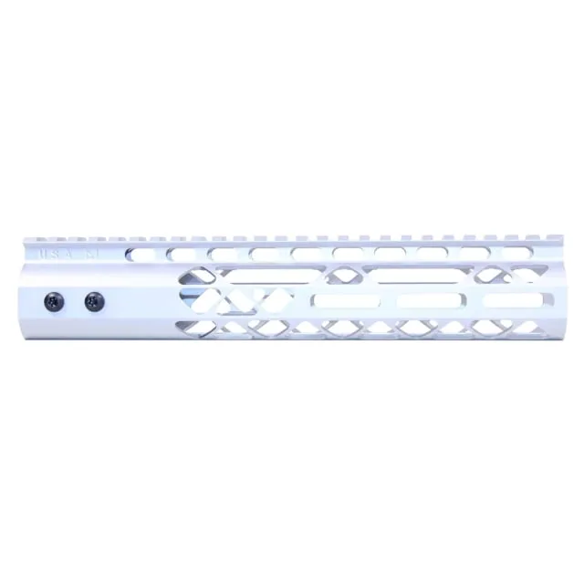 Guntec USA Air Lite M-LOK Free Floating Handguard w/Monolithic Top Rail 10in Clear