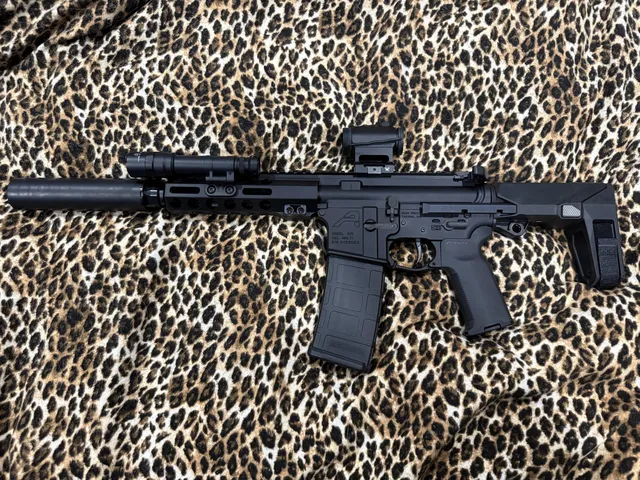 Faxon 7.5-inch 300 Blackout SBR with FCD Rail and OCL Lithium 9