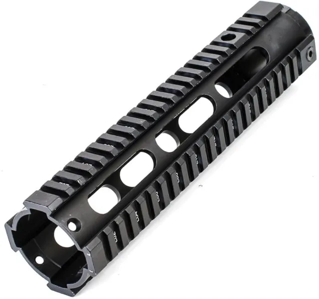 Tiger Rock AR-15 10" Mid Length Free Float Handguard w/Barrel Nut Black