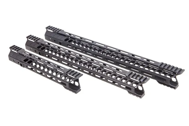 Vella Industries AR-15 Trident Rail System Black - M-LOK