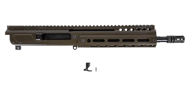 PSA JAKL 10.5" 5.56 NATO 1/7 Nitride Complete Upper With BCG, Bolt Catch & Both Catch Roll Pin, ODG