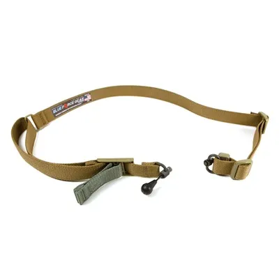 Vickers 2-To-1 Red Swivel Sling-Coyote