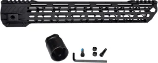 Presma 223/5.56 Super Light Free Float M-LOK Handguard w/Partial Top Rail Black