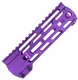 XTS AR-15 M-LOK Rail 7 in Purple