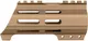 ABC RIFLE COMPANY American Built Custom Hybrid AR-15 M-LOK Handguard w/Finger Stop 5in Flat Dark Earth