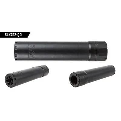 SLX 7.62x51 NATO Inconel Core Clutch-Lok QD Suppressor BLK