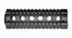 Sniper Two Piece Quad Handguard Rail Mount Black