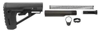TacFire6-Position AR-15 Ranger Collapsible AR Buttstock Kit Black