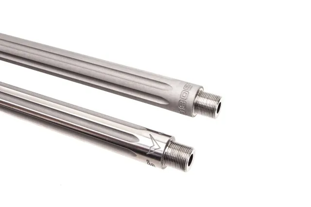 Rainier Arms UltraMatch .308 Rifle Gas .875 Gas Block Fully Fluted TiN Extension Barrel - 22"