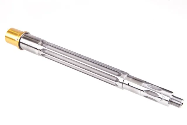 Rainier Arms Ultramatch MOD2 .223 Wylde Carbine .800 Gas Block TiN Extension- 10.5 Polished