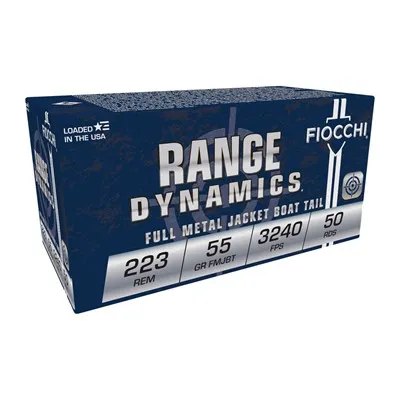 Range Dynamics 223 Rem 55gr Full Metal Jacket BT 1000/Case