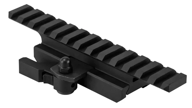 NcStar AR-15 Aluminum 1-Piece Riser w/ Locking Mount, Black