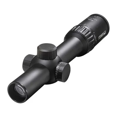 P4xi 1-4x24mm SFP Illuminated G1 Reticle Black