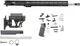 Luth-AR 18 in Bull Rifle kit minus Lower Receiver w/coll. Stock M-LOK Black Carbine