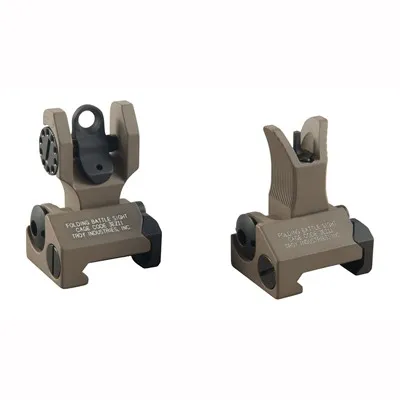 AR-15 Flip-Up Sight Set Dark Earth