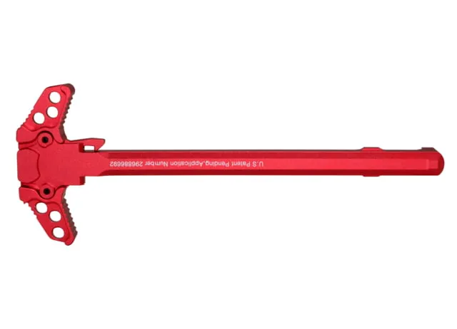 Presma Ambidextrous .223 Charging Handle Red