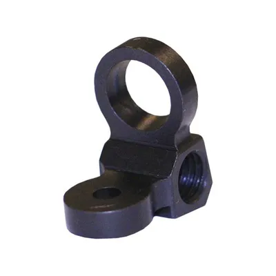 AR-15 High Visibility Rear Aperture Sight Flip-Up Black