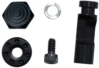 TANDEMKROSS Titan Extended Magazine Release for Ruger MK/II/III/IV 22/45 Black Button/Paddle Black