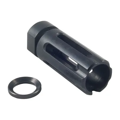 Extended Flash Suppressor 5.56mm/22 Cal 1/2-28 SS Nitride