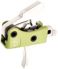 Stern Defense HS2 Hybrid 2 Stage NiB Drop In Trigger Green / Silver
