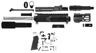 TacFire 9mm Luger AR Build Kit AR Platform 4.50in Barrel Right Black