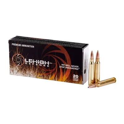 Controlled Chaos 223 Remington 55gr Copper Hollow Point 20/Box