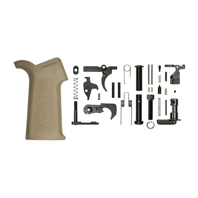 M4E1 Lower Parts Kit W/ MOE SL Grip - FDE