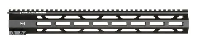 Next Level Armament NLA AR -15 M-LOK Handguard 5.56 mm 15 in 5 slots Anodized Black