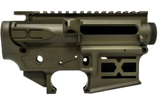 Faxon Armory X-Tra Lite AR-15 Receiver Set - OD Green