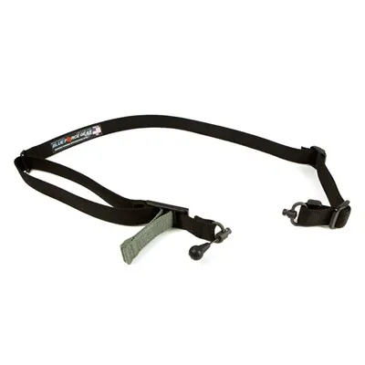 Vickers 2-To-1 Red Swivel Sling-Black