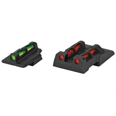 Hi-Viz Ruger Security 9 Green/Red/Black Rear, Green/Red/White Front Interchangeable Sights