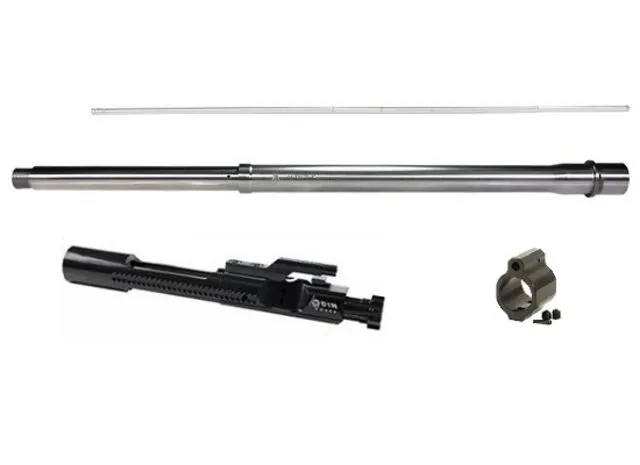 ODIN Works 18in 6.5 Grendel/LBC Barrel DMR profile int. gas placement w/tunable GB W/BCG Stainless Steel 18in
